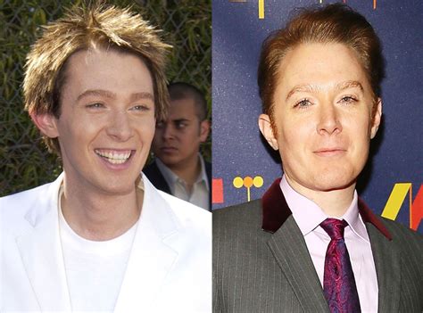 clay aiken white hair|clay aiken before and after.